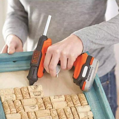 Клейовий пістолет акумуляторний Black&Decker (BDCGG12N) - без акумулятора та зарядного пристрою