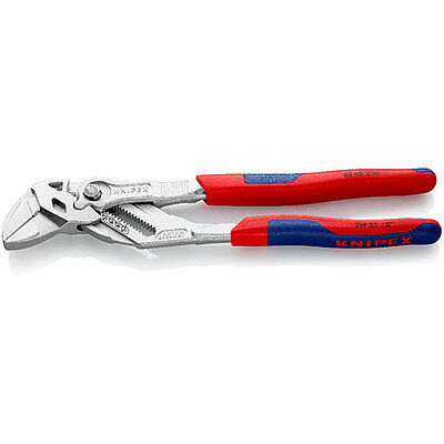 Клещи переставные KNIPEX Cr-V 250 мм с кнопочным фиксатором (86 05 250)