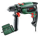 Дрель ударная Bosch UniversalImpact 700 + набор сверл и бит 39шт. (060313100A)