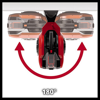 Котушка акумуляторна Einhell GE-HR 18/30 WH Li - Solo 1,5 м (4173771) - без акумулятора та зарядного пристрою