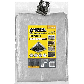 Тент MASTERTOOL двосторонній 4 х 5 м (89-5405)