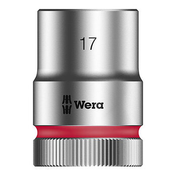 Головка торцевая 6-гранная WERA Zyklop 8790 HMC Cr-V 1/2" 17 мм (05003608001)