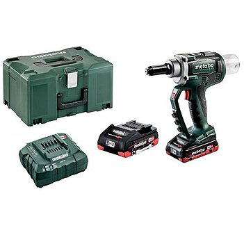 Заклепочник аккумуляторный Metabo NP 18 LTX BL 5.0 (619002800) - без аккумулятора и зарядного устройства