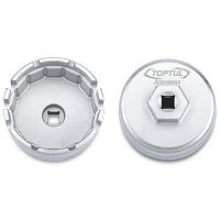 Съемник масляного фильтра чашка Toptul 64,5 мм (JDDH6500)