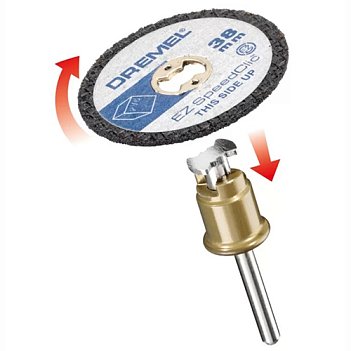 Диск отрезной для пластмассы Dremel 38 мм (2615S476JB)