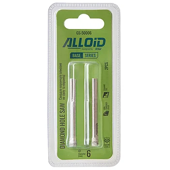 Коронка по кераміці Alloid Base CS45 6 мм (GS-50006)