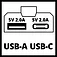 Акумуляторний адаптер живлення Einhell TC-CP 18 Li USB A/C-Solo (4514148)