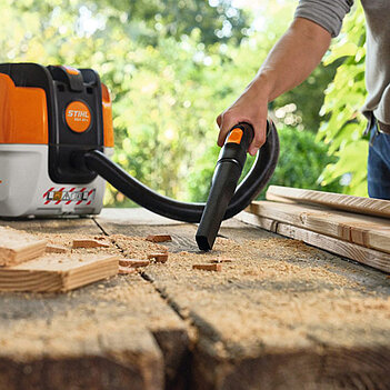 Пылесос аккумуляторный Stihl SEA50 L (SA080117301) - без аккумулятора и зарядного устройства