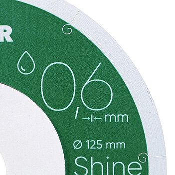 Диск алмазный сплошной Distar 1A1R Shine 125x22,23x0,6мм (11127457030)