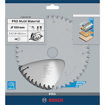 Диск пиляльний універсальний Bosch Multi Material 180х30 мм (2608640507)