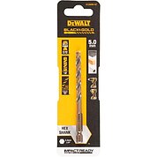 Сверло по металлу DeWALT EXTREME IMPACT Black & Gold 5x94,5мм 1ш (DT20606)