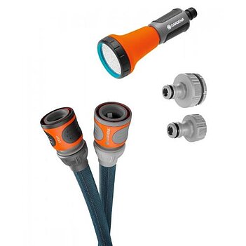 Шланг текстильний Gardena Liano Xtreme 1/2" 15 м + комплект для поливу (18465-20.000.00)