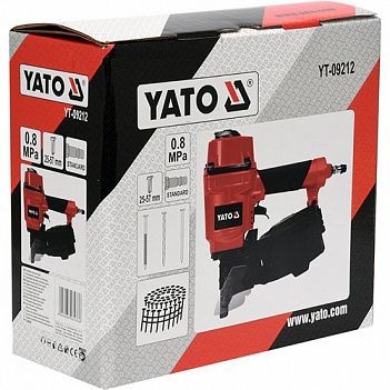 Степлер пневматичний для цвяхів Yato (YT-09212)