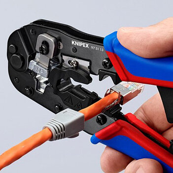 Клещи обжимные KNIPEX Western 190 мм (97 51 13)