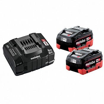 Аккумулятор Li-Ion Metabo Basic-Set 18,0В 2ед. + зарядное устройство ASC 145 (685190000)