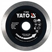 Диск алмазный сплошной Yato 125x22.2x1.6мм (YT-59952)