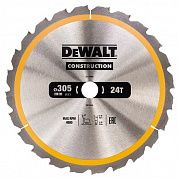 Диск пиляльний по дереву DeWalt Construction 305х30x2,0 мм (DT1958)