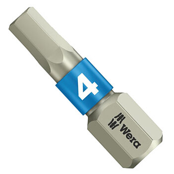 Біта Hex WERA 3840/1 TS 1/4" 4,0 мм 1 шт. нержавіюча сталь (05071074001) Біта Hex WERA 3840/1 TS 1/4" 4,0 мм 1 шт. нержавіюча сталь (05071074001)