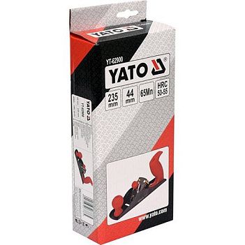 Рубанок столярний Yato 44x235 мм (YT-62900)