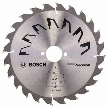 Диск пильный по дереву Bosch Precision 190x30мм (2609256869)