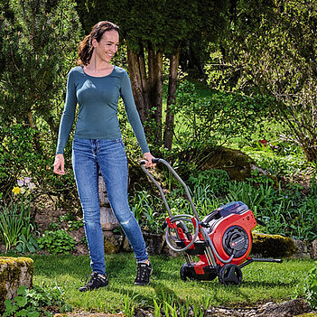Котушка акумуляторна Einhell GE-HR 18/30 Li - Solo 30+1,5 м (4173770) - без акумулятора та зарядного пристрою