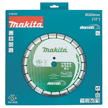 Диск алмазный сегментированный Makita DIAMAK 300х3,0х25,4мм 1шт (D-80123)