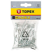 Заклепки алюмінієві TOPEX 3,2х10,0 мм 50 шт. (43E302)