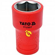 Головка торцевая 6-гранная Yato 3/8" 17 мм (YT-21017)