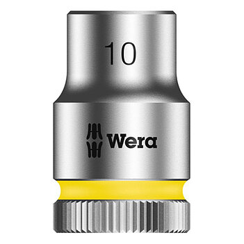 Головка торцевая 6-гранная WERA Zyklop 8790 HMB Cr-V 3/8" 10 мм (05003555001)