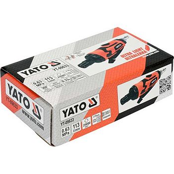 Шліфмашина пневматична пряма Yato (YT-09633)