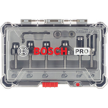 Набор фрез по дереву Bosch PRO 6 шт. (2607017468)