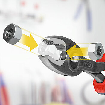 Плоскогубці KNIPEX TwinGrip Cr-V 150 мм (82 02 150)