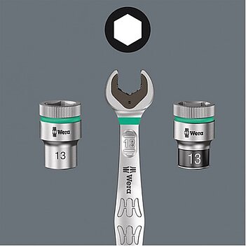 Набор ключей комбинированных WERA 6003 Joker 11 Set 1 11 шт. (05020231001)
