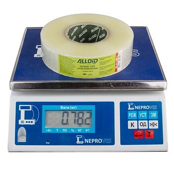 Скотч прозрачный Alloid 45мм х 500м 1шт. (PT-3845450)