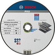 Круг отрезной по металлу Bosch PRO Stainless Steel and Metal 230 x 1,9 x 22,23 мм (2608619773)
