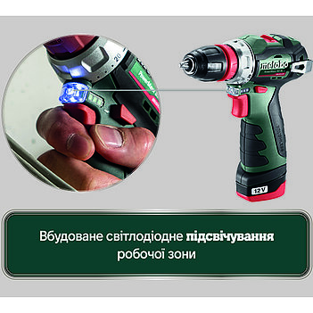 Аккумуляторная дрель-шуруповерт Metabo PowerMaxx BS BL Q (601749500)