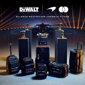 Набор инструментов аккумуляторных DeWalt McLaren F1 TEAM LIMITED EDITION (DCK2222MP2T)