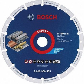 Диск алмазный сегментированный Bosch 180x22,23мм (2608900535)