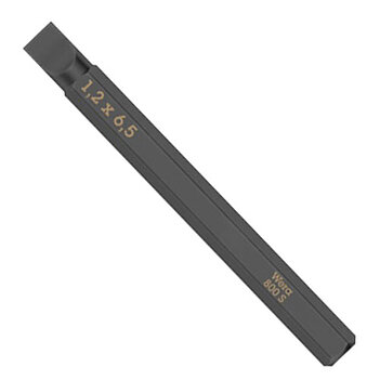 Біта ударна Slotted WERA 800 S 1/4" SL6,5 мм 1 шт. (05018142001) Біта ударна Slotted WERA 800 S 1/4" SL6,5 мм 1 шт. (05018142001)