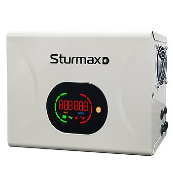 Інвертор напруги мережевий Sturmax 1200 ВА LED (PSM951200SWV) - без акумулятора