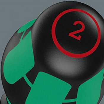 Набір викруток WERA Kraftform Plus Lasertip 334/355 SK/6 Pozidriv 6 шт. (05007681001)