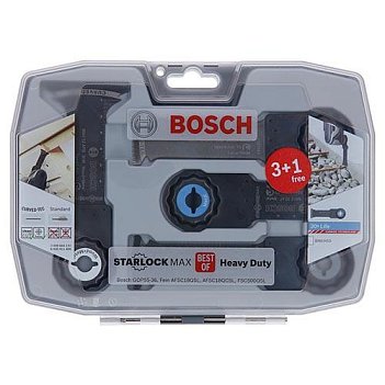 Набор принадлежностей для мультитула Bosch Heavy Duty 4шт (2608664132)