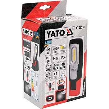 Фонарь аккумуляторный Yato 3,7B (YT-08558)
