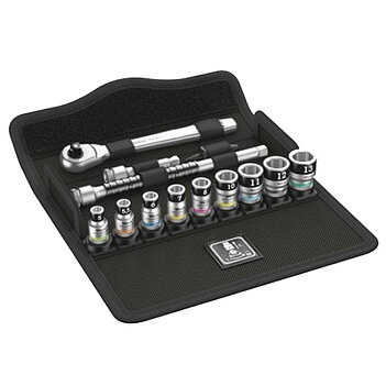 Набор инструмента WERA Zyklop Metal Switch 8100 SA 12 H 1/4" 13 ед. 6PT (05003756001) Набор инструмента WERA Zyklop Metal Switch 8100 SA 12 H 1/4" 13 ед. 6PT (05003756001)