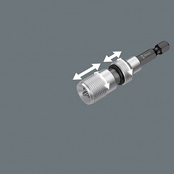 Держатель бит магнитный WERA 896/4/1 SB 1/4" х 1/4" с ограничением глубины (05073210001)