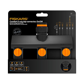 Распределитель 3-канальный Fiskars Comfort (1070578)