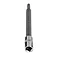 Головка торцева з бітою Torx подовжена Neo Tools Cr-V 1/4" TX25 (10-343)