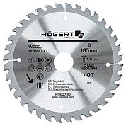 Диск пильный по дереву Hoegert Mn65 185х1,6х30 мм (HT6D780)