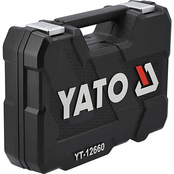 Набір інструментів Yato 1/2", 1/4" 60 шт. 6PT (YT-12660)
