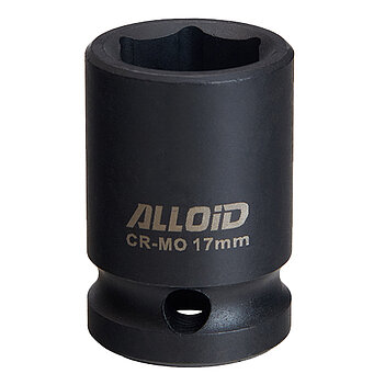 Головка торцевая 6-гранная ударная Alloid Cr-Mo 1/2" 17 мм (GU-50117)